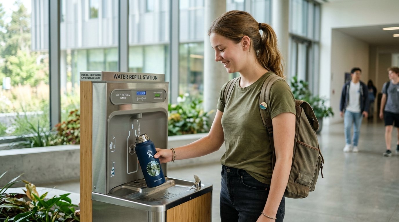 Refill Instead of Buying Plastic