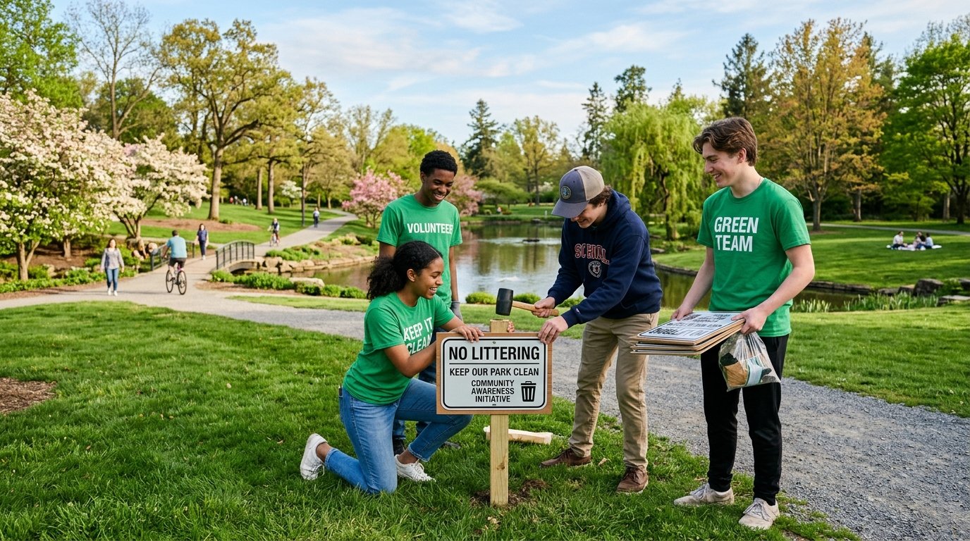 Encourage No-Litter Zones
