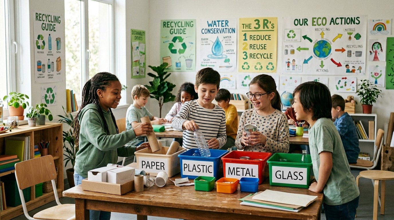 Conduct Green Classroom Activities