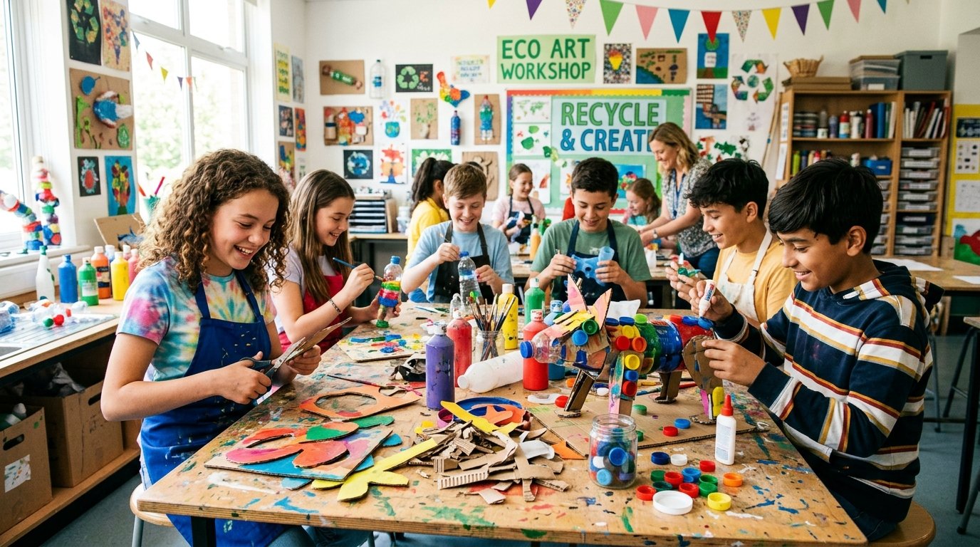 Create Recycled Art