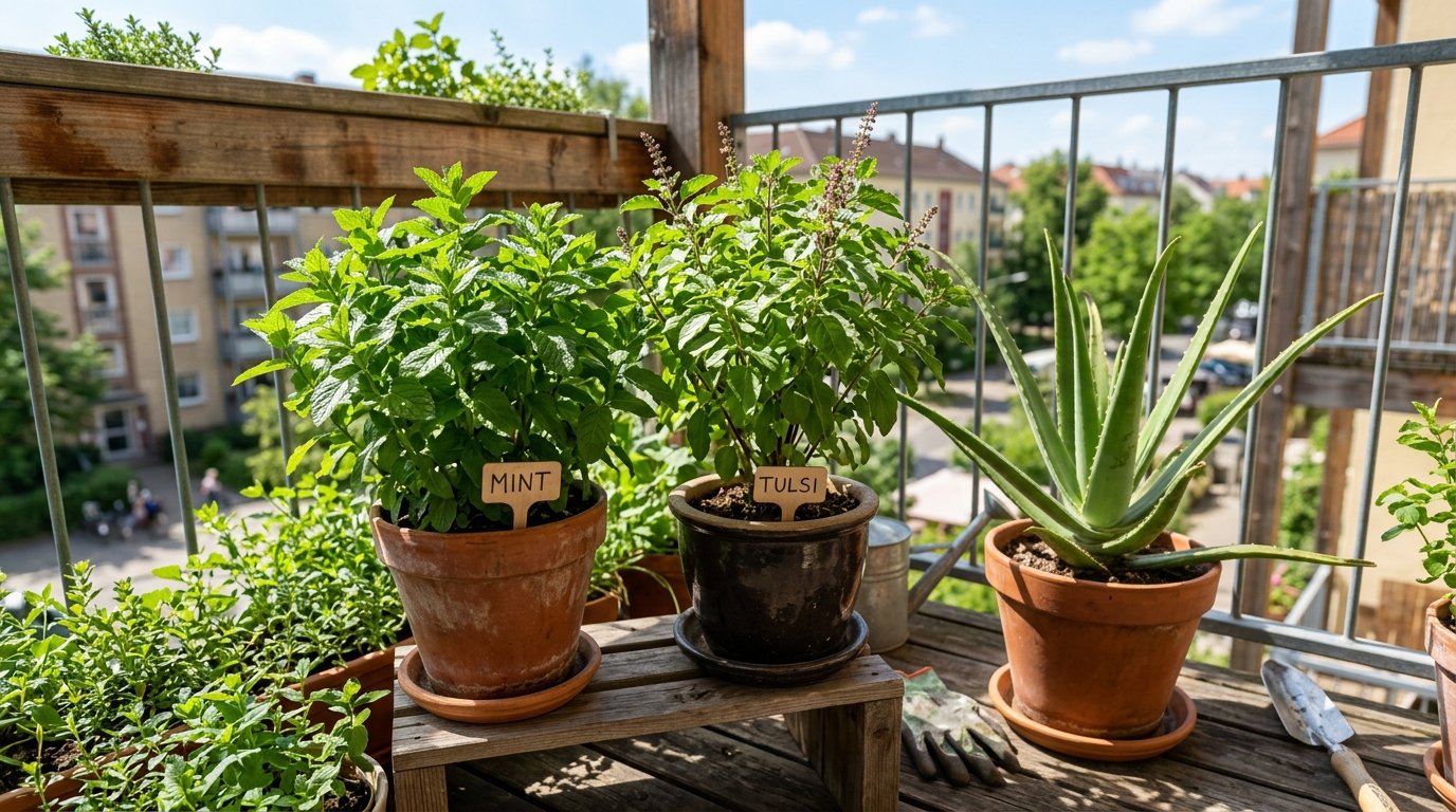 Build a Mini Herbal Garden