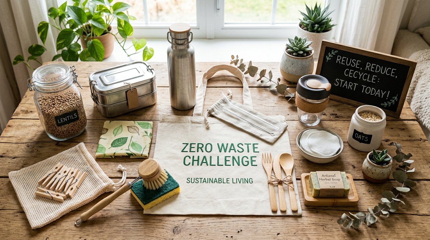 Create a Plastic-Free Lifestyle Challenge