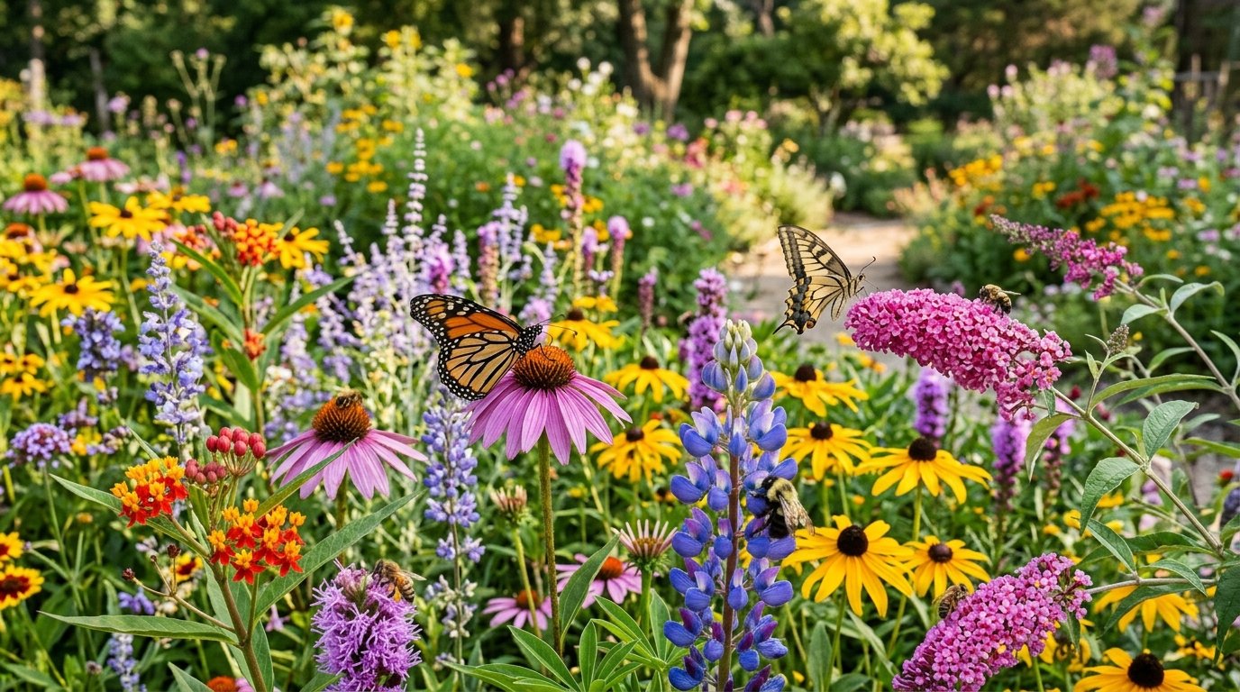 Plant Pollinator-Friendly Flowers