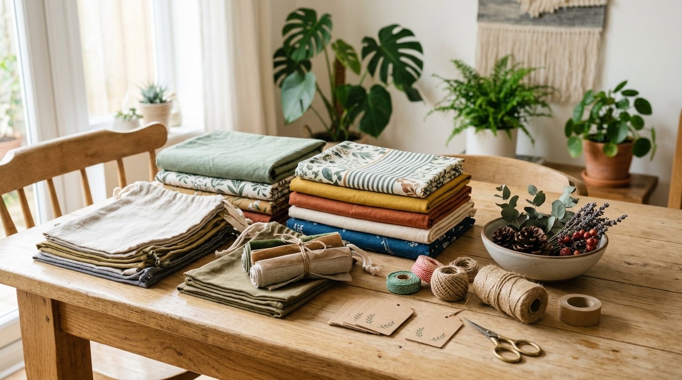 Reuse Gift Wrapping Materials