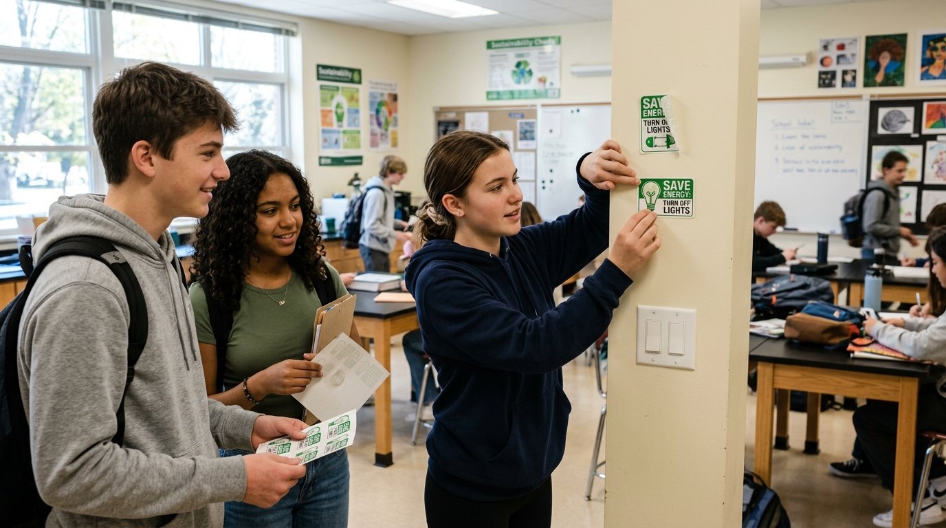 Conduct School Energy Saving Campaigns