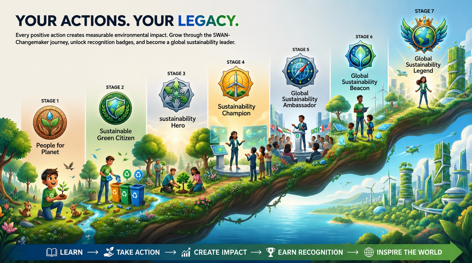 Changemaker Ecosystem Infographic